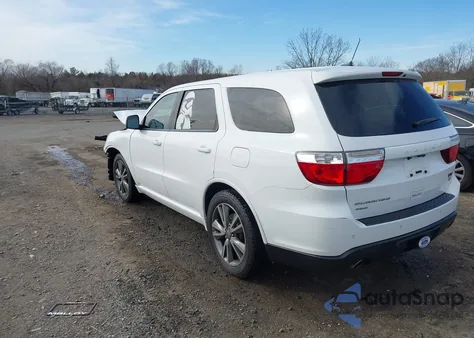 2013 Dodge Durango R/T z USA, uszkodzony, nr VIN 1C4SDJCT6DC695582